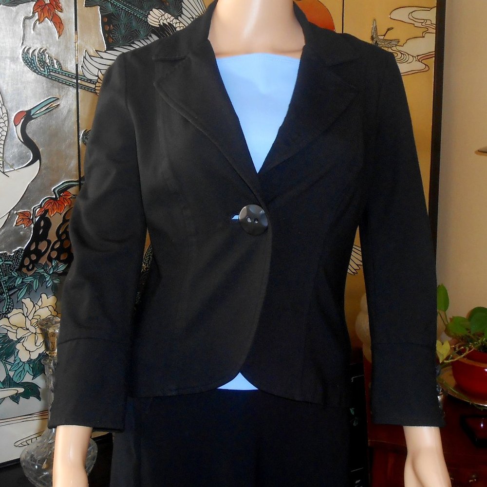 CAbi Black Lite Jacket, Size Small